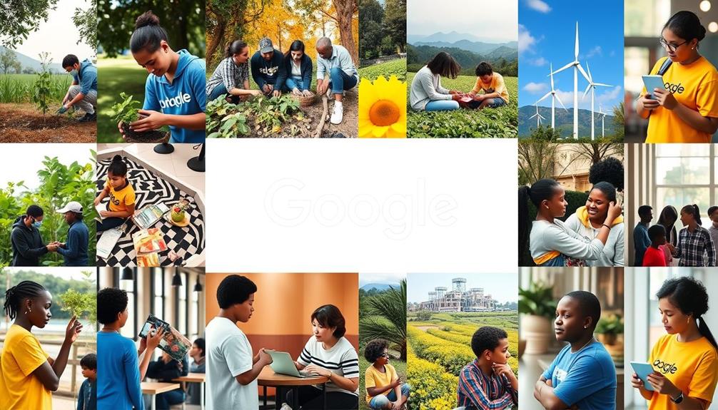 google s charitable initiatives highlighted