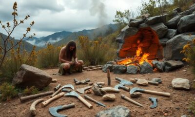 early humans primitive tools