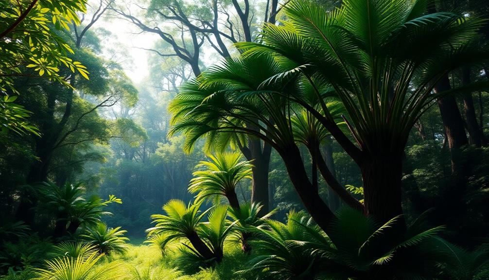 giant carboniferous lepidodendron tree