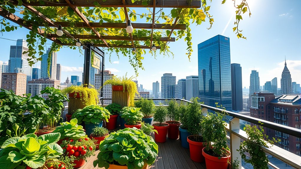 city residents cultivate food