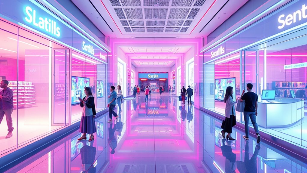 immersive virtual social shopping
