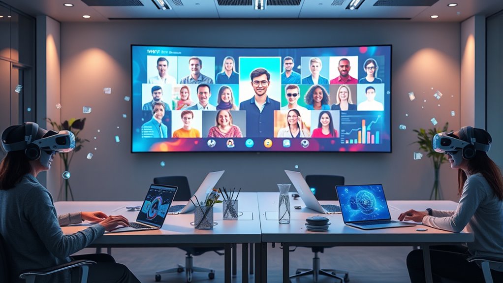 virtual reality office meetings