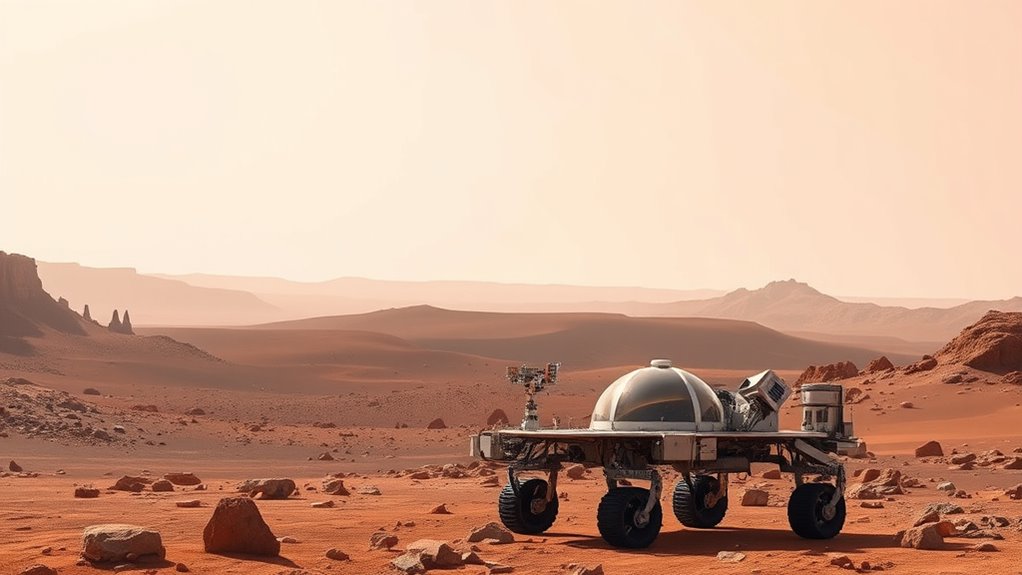 martian geology and technology