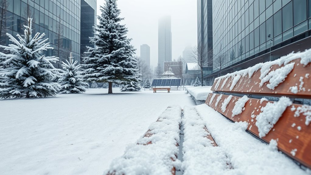 snowfall predictions in warming