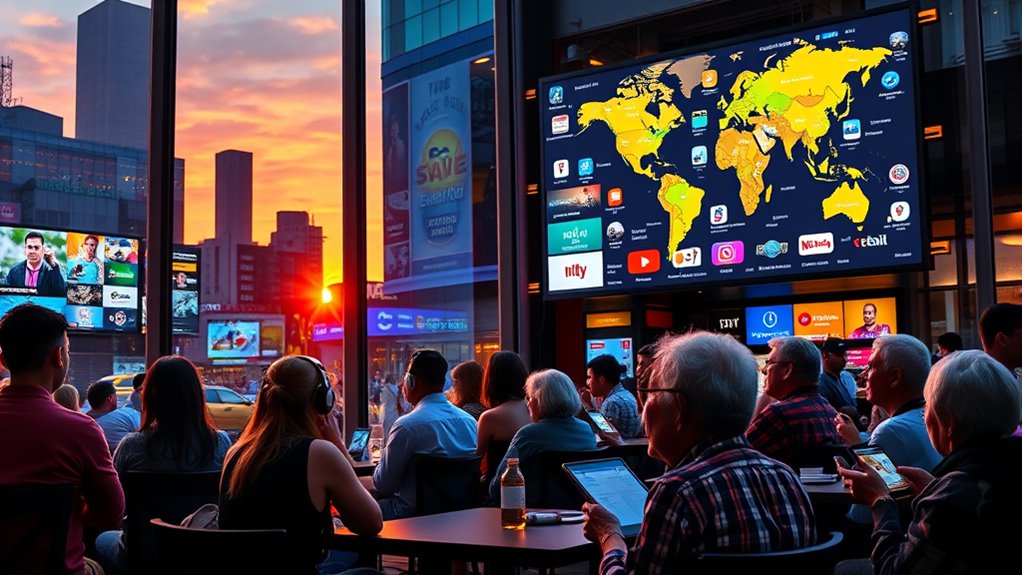 streaming platforms global expansion