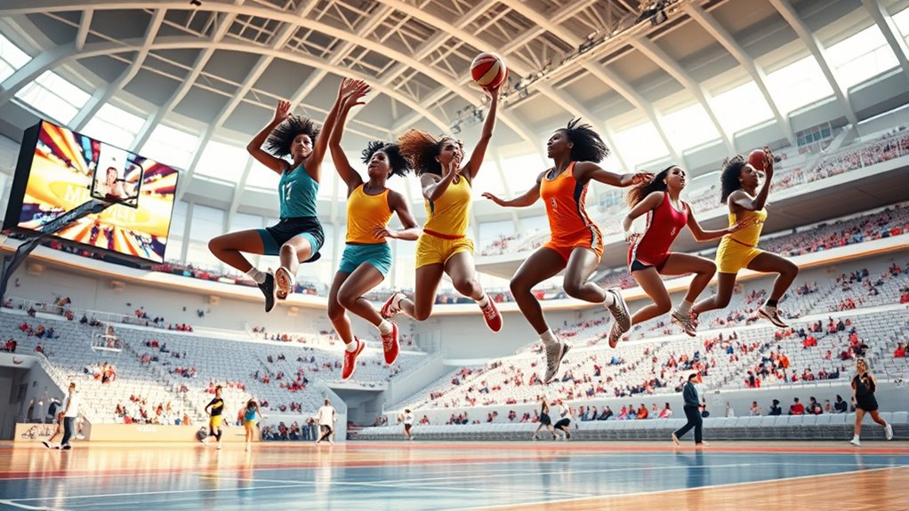 women s sports rise globally