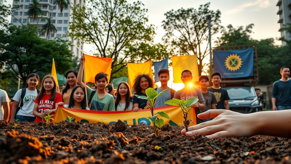 youth led digital climate activism