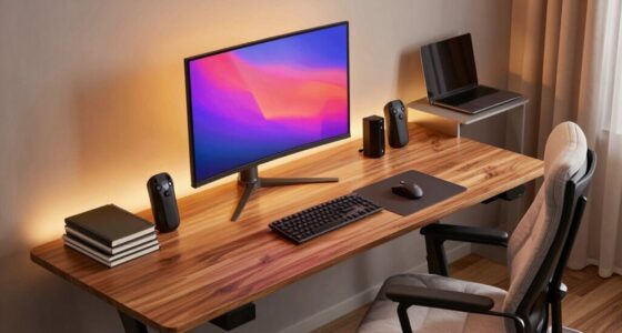 comfortable organized ergonomic functional