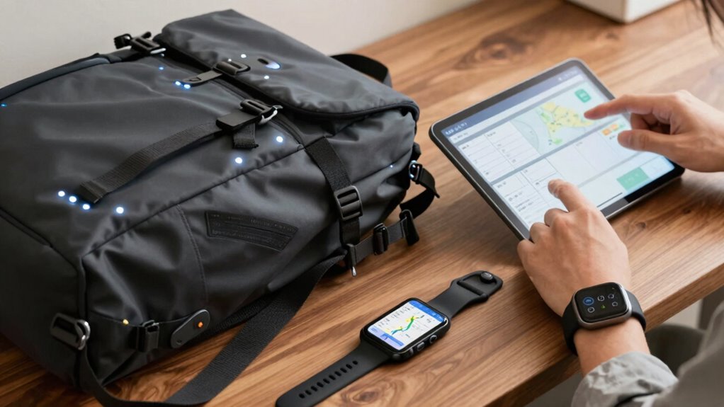 connected travel wearable devices