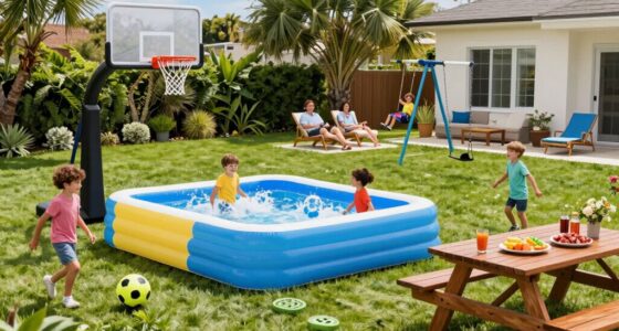 family investment in backyard gear