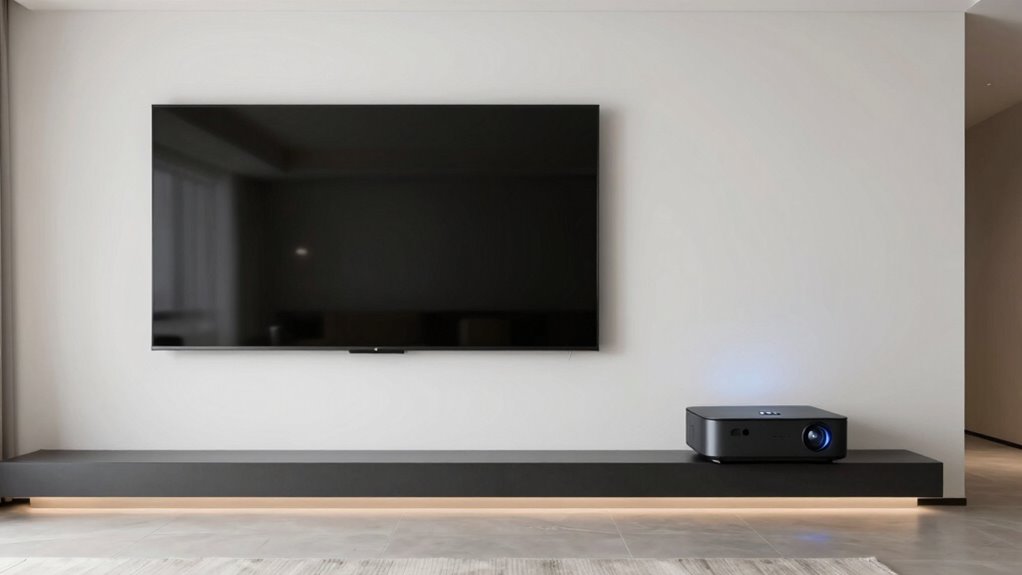 flexible large screen home entertainment