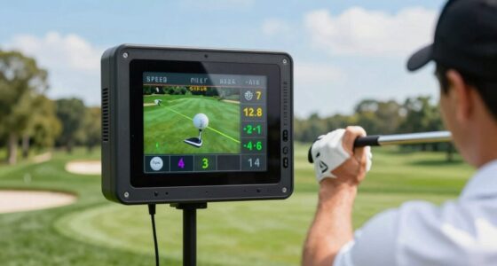 golf ball launch data