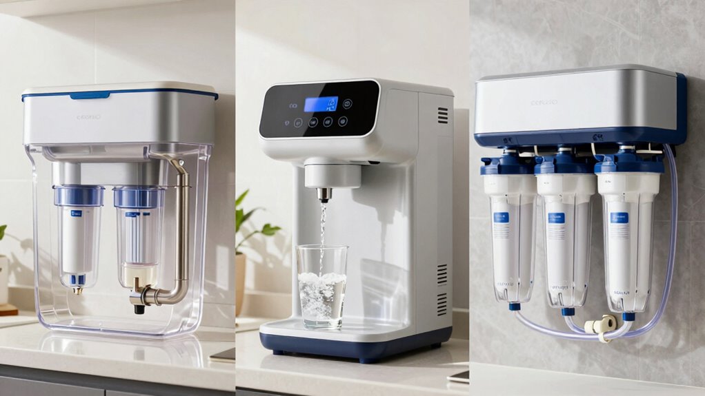 home water filtration variations