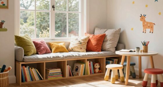 kids reading and learning spaces