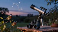 nature observation and stargazing