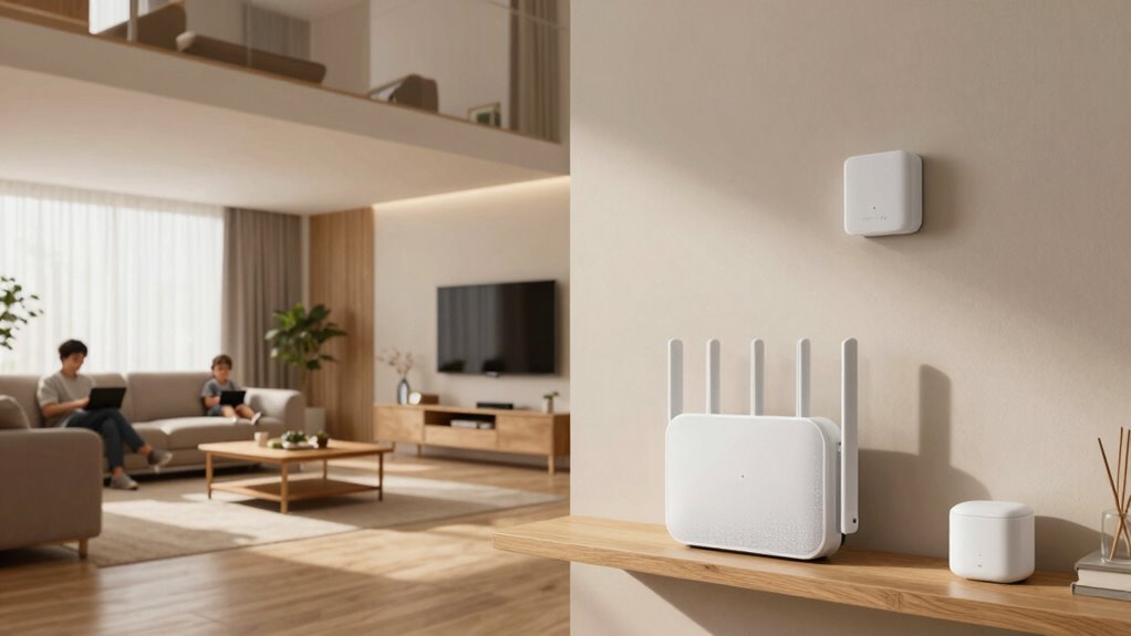 seamless large home connectivity