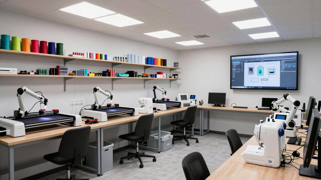 technology enhanced craft spaces