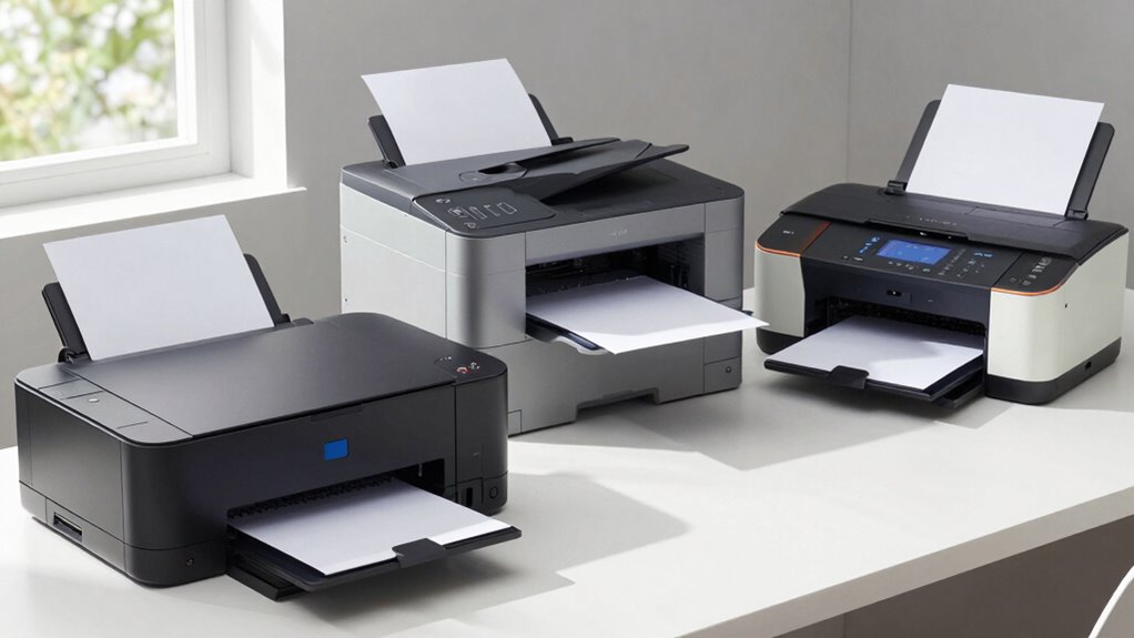 types and features of printers