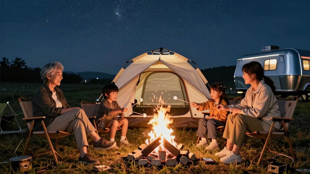 upgrade camping family experiences