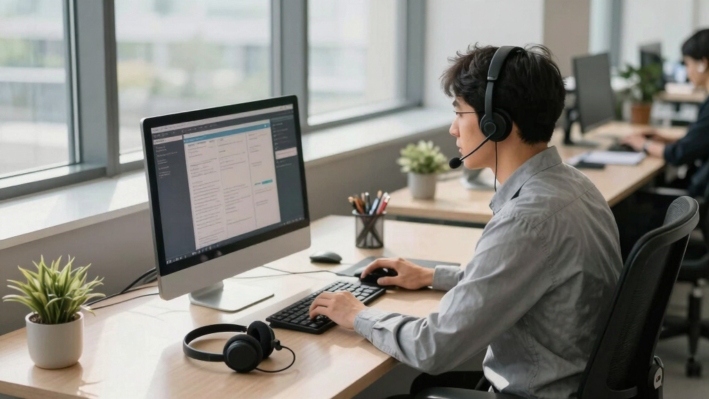 Customer service + BPO. The operational-scale displacement.