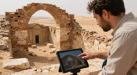 Lost city discovered beneath Egypt's desert with ancient church