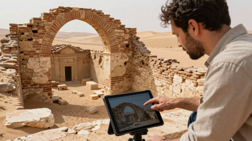 Lost city discovered beneath Egypt's desert with ancient church