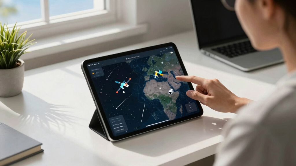 Satellite Tracker – Live Map Of Starlink And 30K Satellites