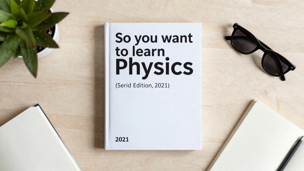 So you want to learn physics (second edition, 2021)