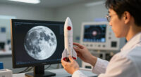 Upper Stage Impacting The Moon On 2026 August 5