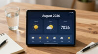 Wetter August 2026