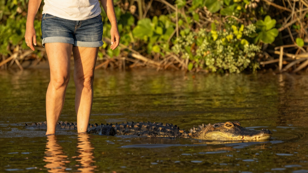 Woman Wading in Central Florida River Is Fatally Bitten by Alligator