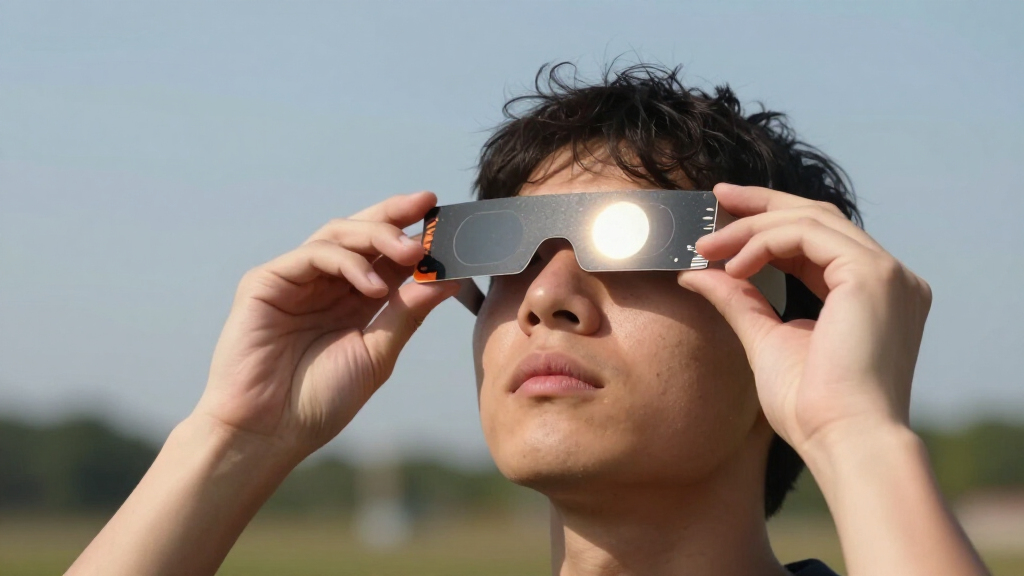Partielle Sonnenfinsternis Brillen