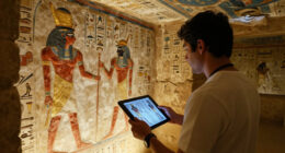 4,400-Year-Old Tomb Of Egyptian Judge Found At Saqqara With Colors On Walls