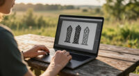 AI Techniques Behind The 'The Runestone Field' SVG Carving Animation