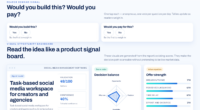 A Shared Task Hub For Creator And Agency Social Media Work